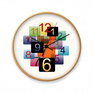 Orologio da parete "GEOMETRICAL COLOURS" Orologio da parete "GEOMETRICAL COLOURS"